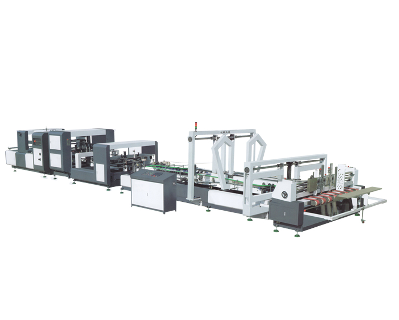 Carton Paper Folder Gluer Machine