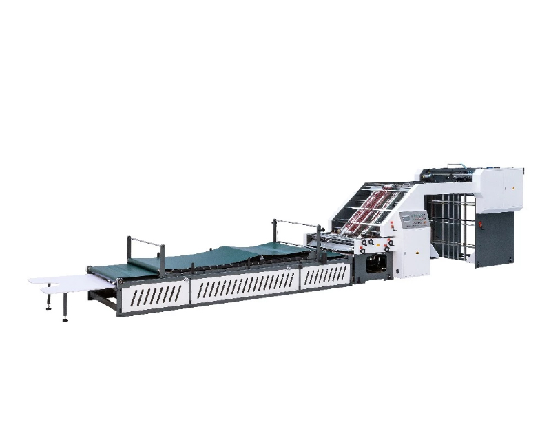 Automatic Back gauge positioning flute laminating machine