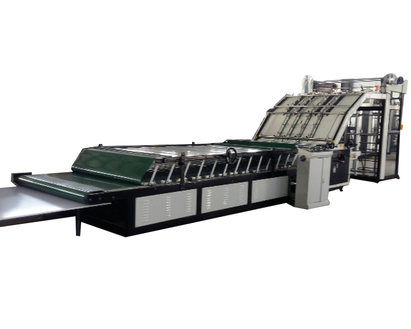 Automatic Ultra high speed Front gauge positioning flute laminating machine